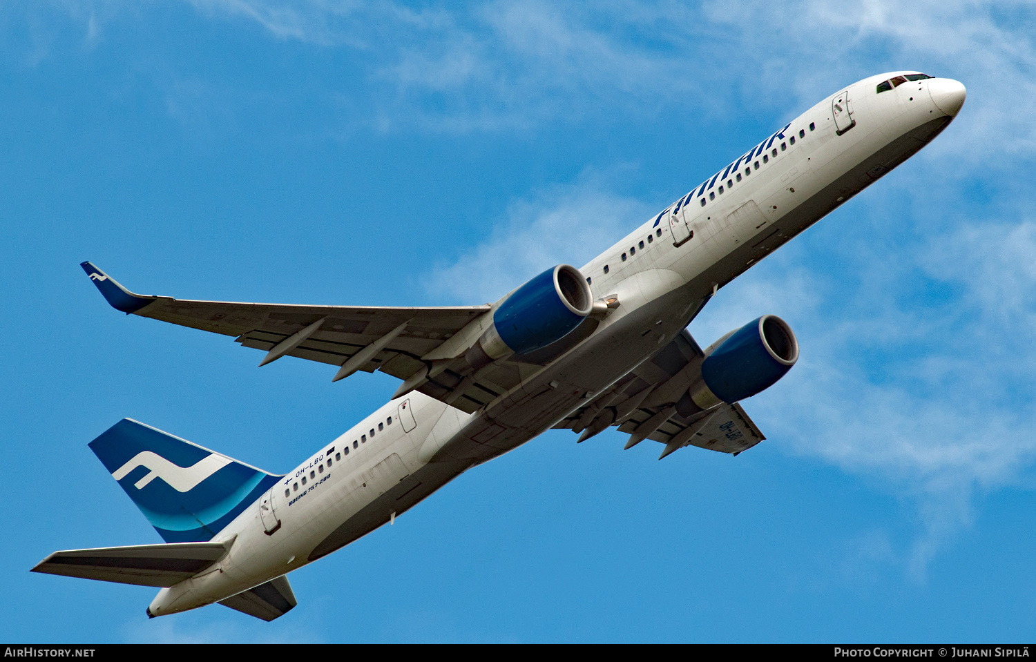 Aircraft Photo of OH-LBO | Boeing 757-2Q8 | Finnair | AirHistory.net #325418