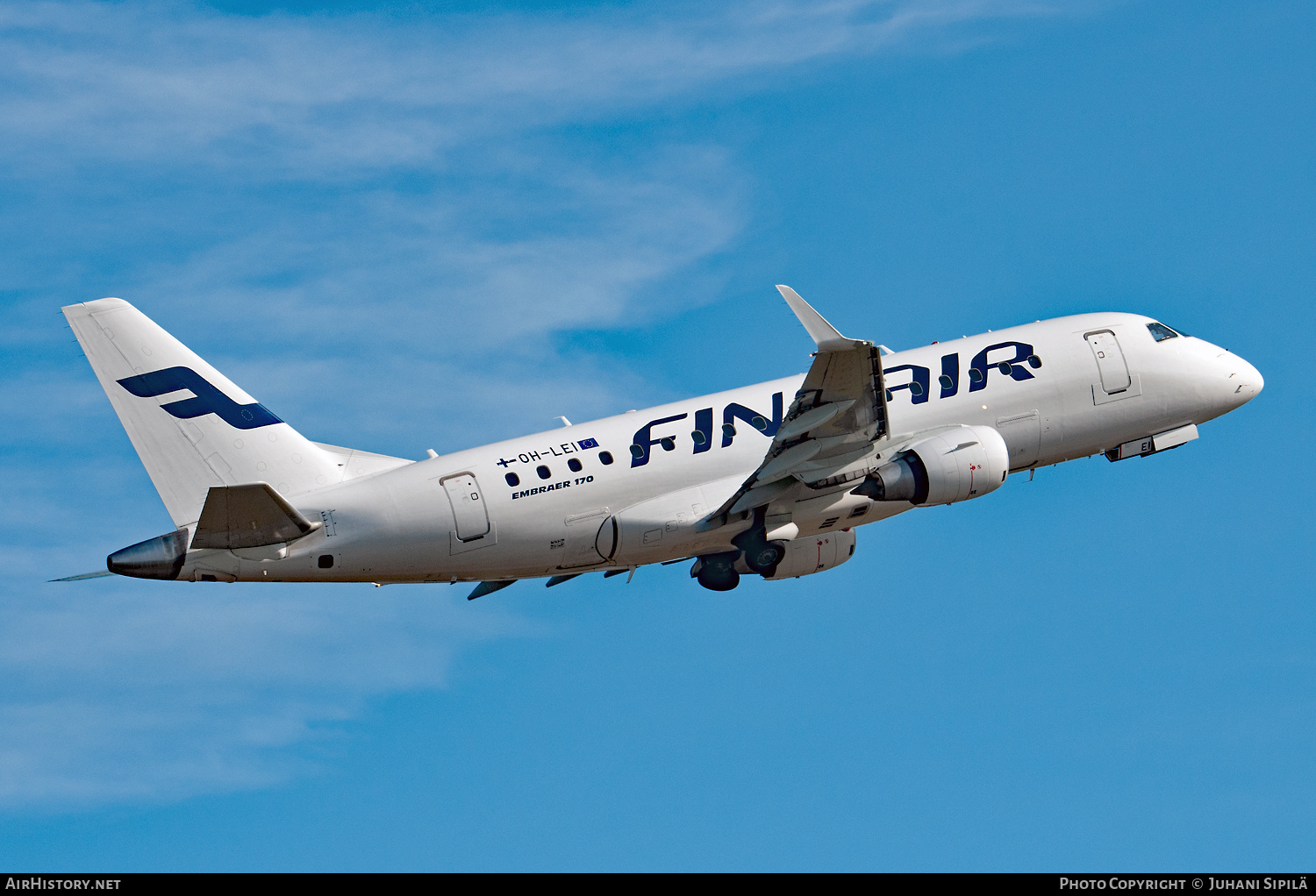 Aircraft Photo of OH-LEI | Embraer 170STD (ERJ-170-100STD) | Finnair | AirHistory.net #325421