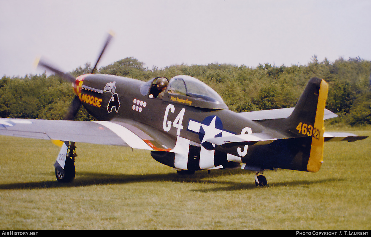 Aircraft Photo of N6340T / 463221 | North American P-51D Mustang | USA - Air Force | AirHistory.net #325423