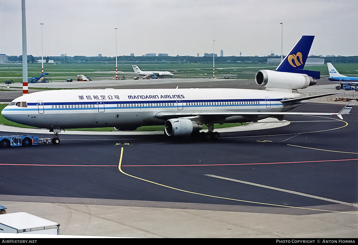 Aircraft Photo of B-151 | McDonnell Douglas MD-11 | Mandarin Airlines | AirHistory.net #325429