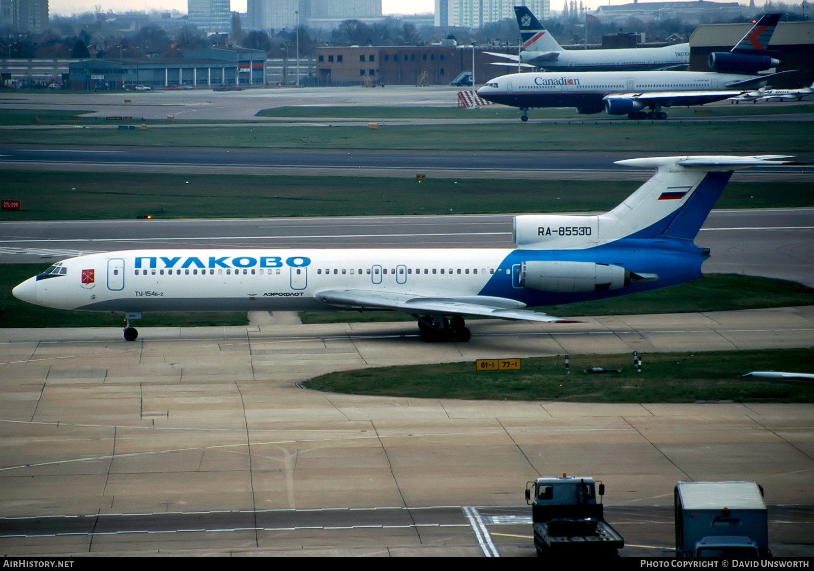 Aircraft Photo of RA-85530 | Tupolev Tu-154B-2 | Pulkovo Airlines | AirHistory.net #325442