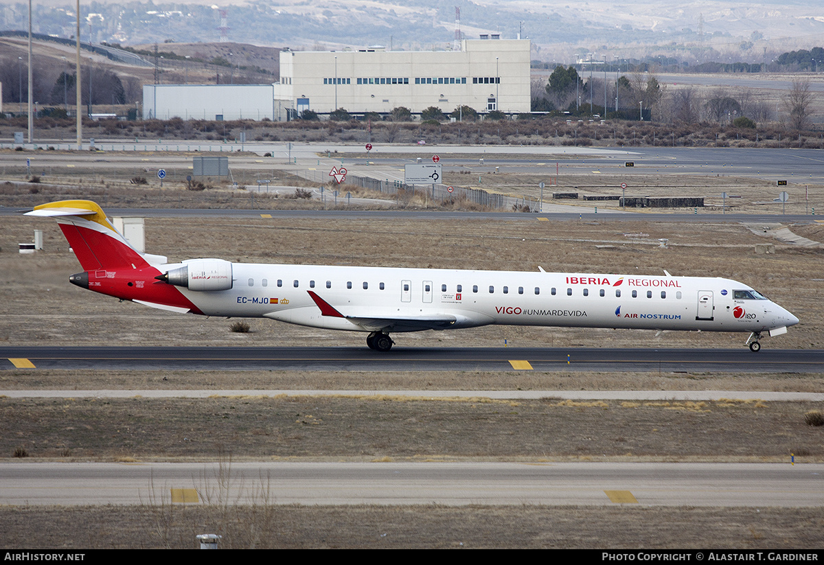 Aircraft Photo of EC-MJO | Bombardier CRJ-1000 (CL-600-2E25) | Iberia Regional | AirHistory.net #325445