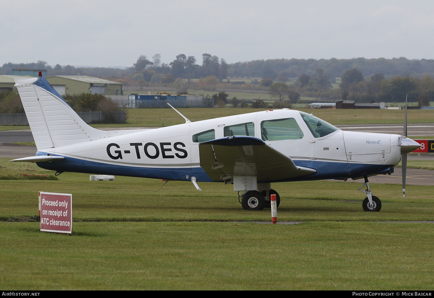 Aircraft Photo of G-TOES | Piper PA-28-161 Warrior II | AirHistory.net #325491