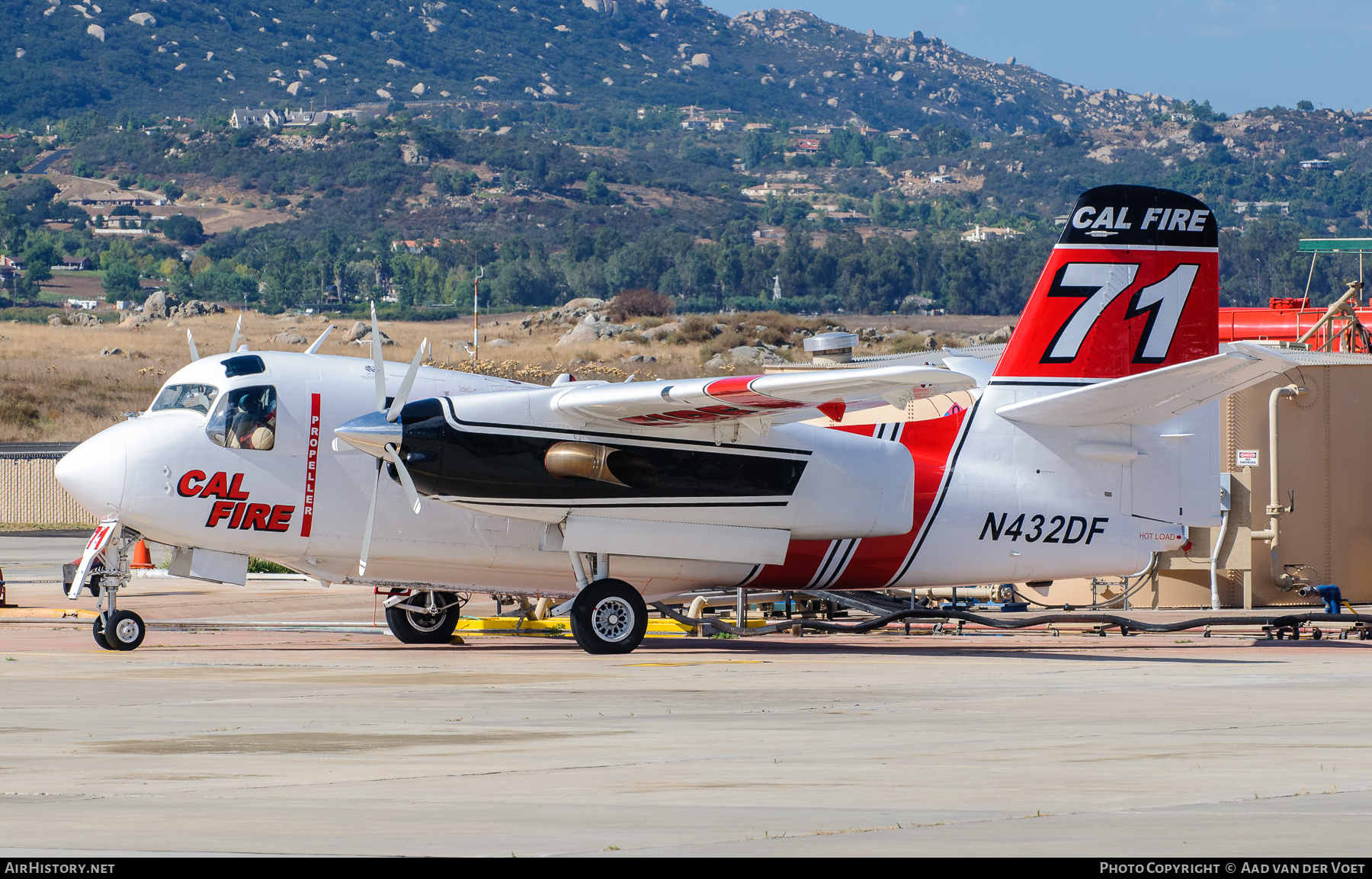 Aircraft Photo of N432DF | Marsh S-2F3AT Turbo Tracker | Cal Fire - California Department of Forestry & Fire Protection | AirHistory.net #325497