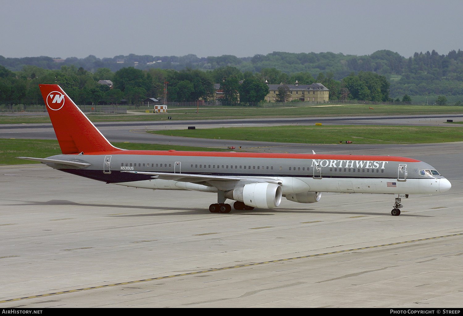 Aircraft Photo of N530US | Boeing 757-251 | Northwest Airlines | AirHistory.net #325498