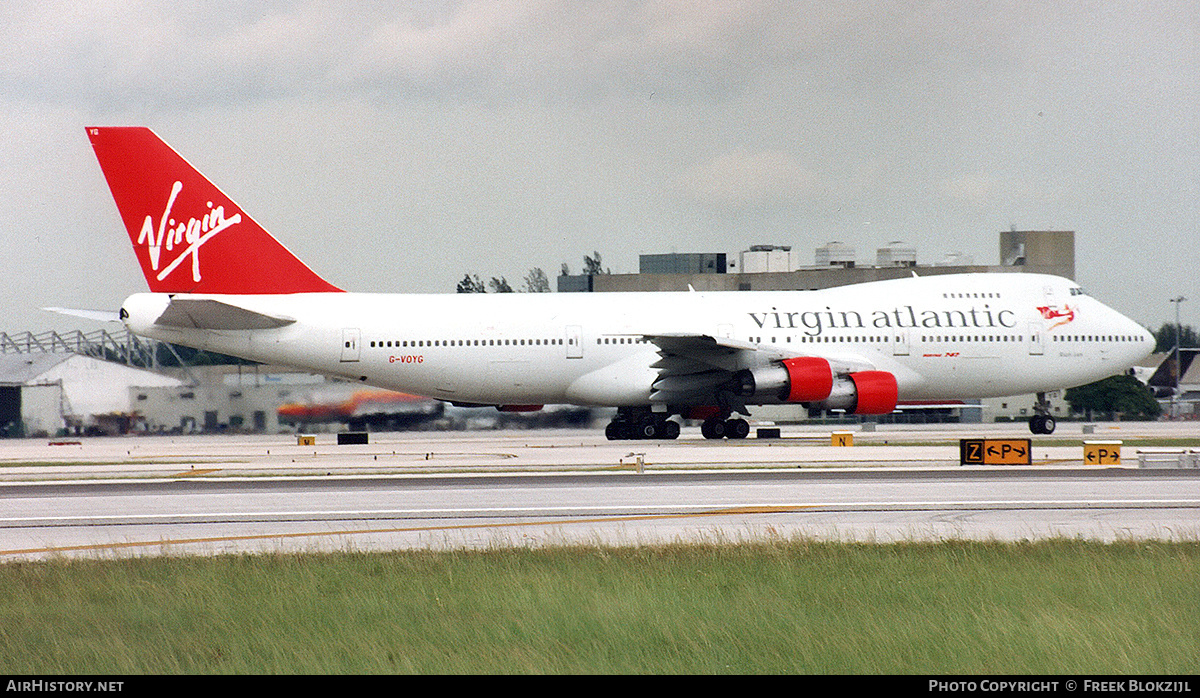 Aircraft Photo of G-VOYG | Boeing 747-283B | Virgin Atlantic Airways | AirHistory.net #325523