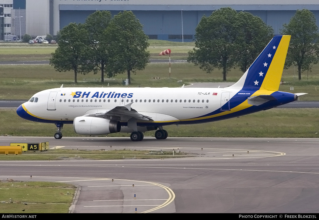 Aircraft Photo of TC-JLR | Airbus A319-132 | B & H Airlines | AirHistory.net #325525