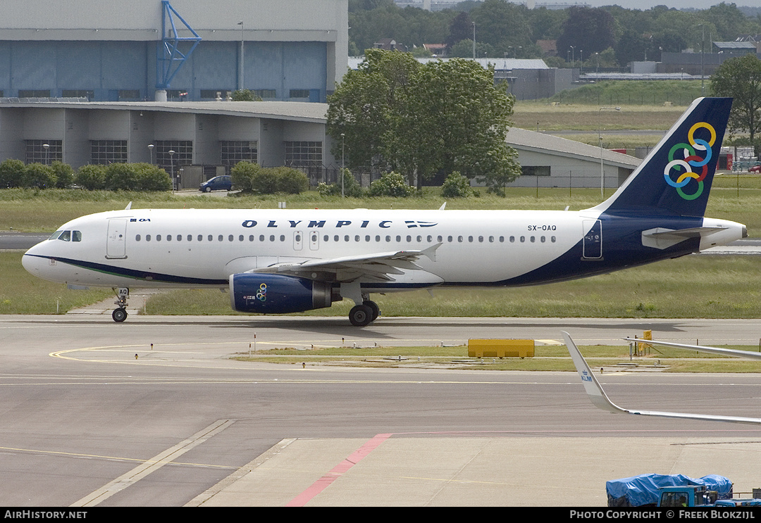Aircraft Photo of SX-OAQ | Airbus A320-232 | Olympic | AirHistory.net #325526