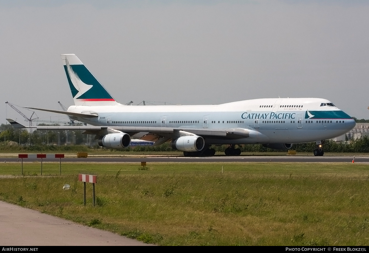Aircraft Photo of B-HOR | Boeing 747-467 | Cathay Pacific Airways | AirHistory.net #325532