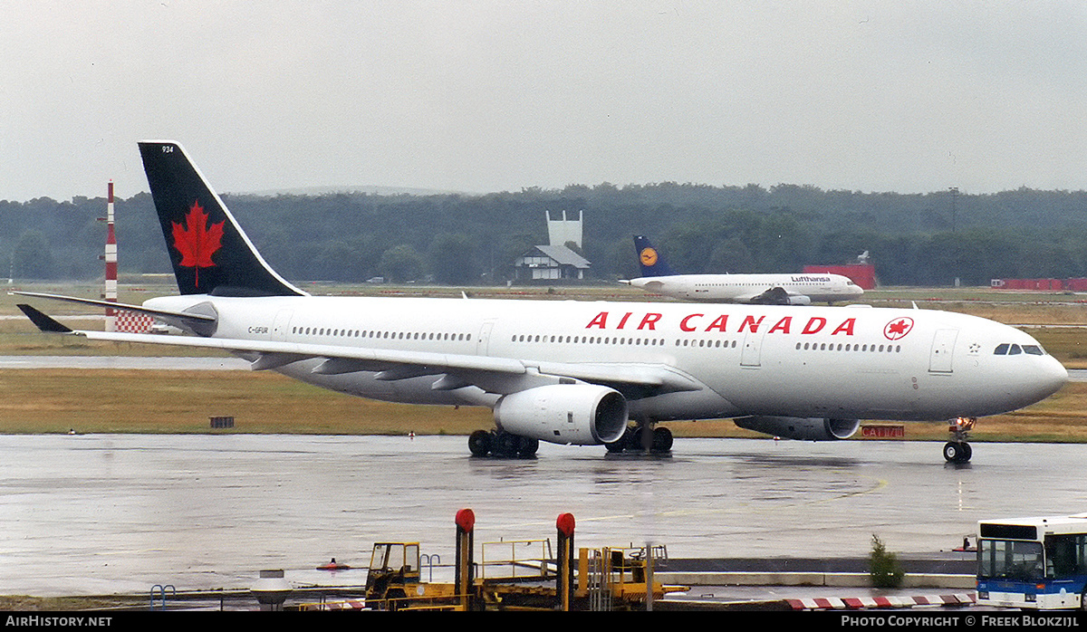 Aircraft Photo of C-GFUR | Airbus A330-343 | Air Canada | AirHistory.net #325536