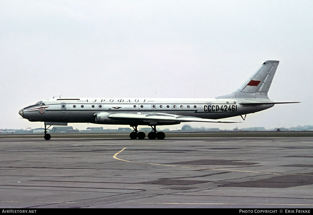 Aircraft Photo of CCCP-42461 | Tupolev Tu-104A | Aeroflot | AirHistory.net #325554