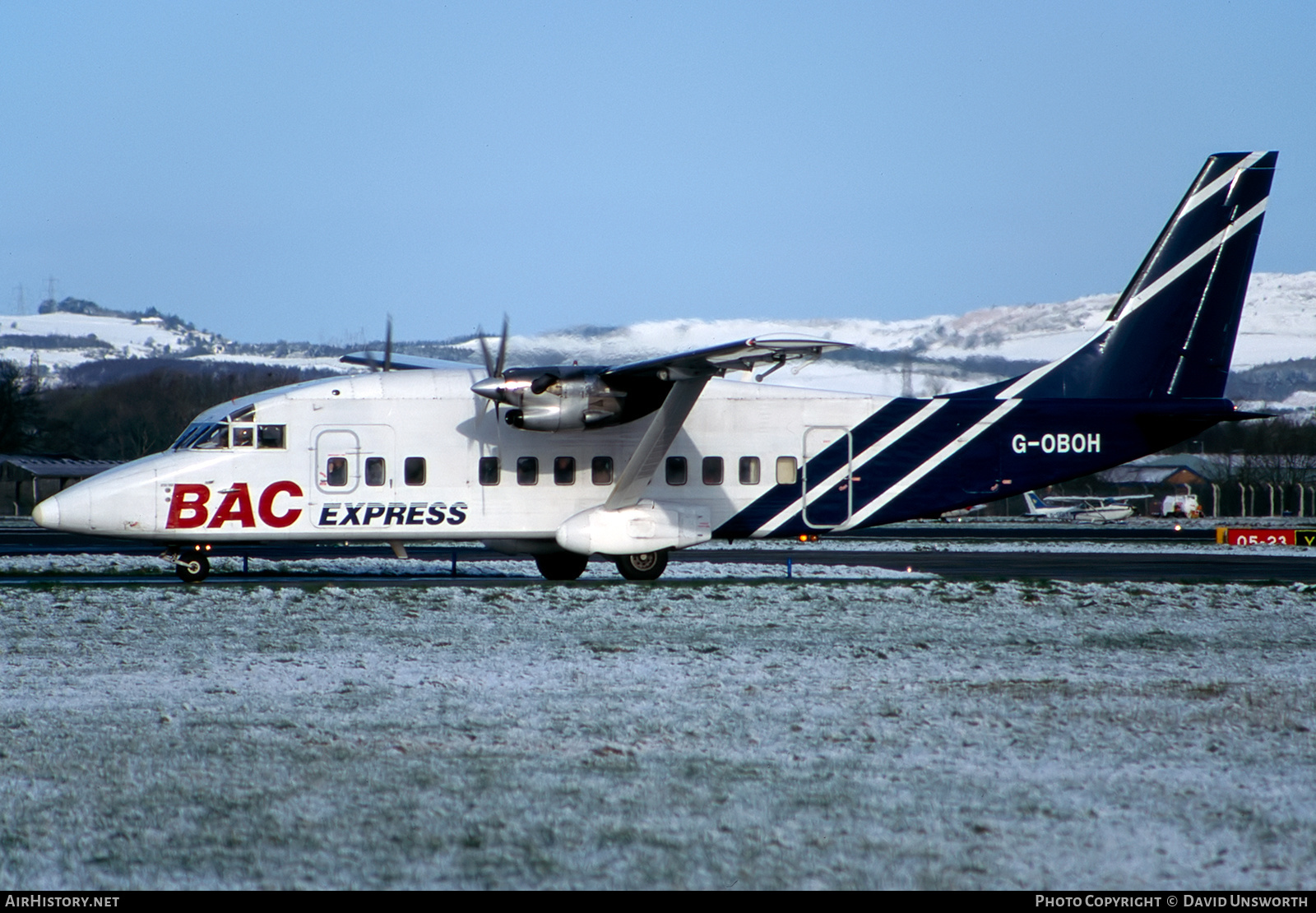 Aircraft Photo of G-OBOH | Short 360-200 | BAC Express Airlines | AirHistory.net #325565