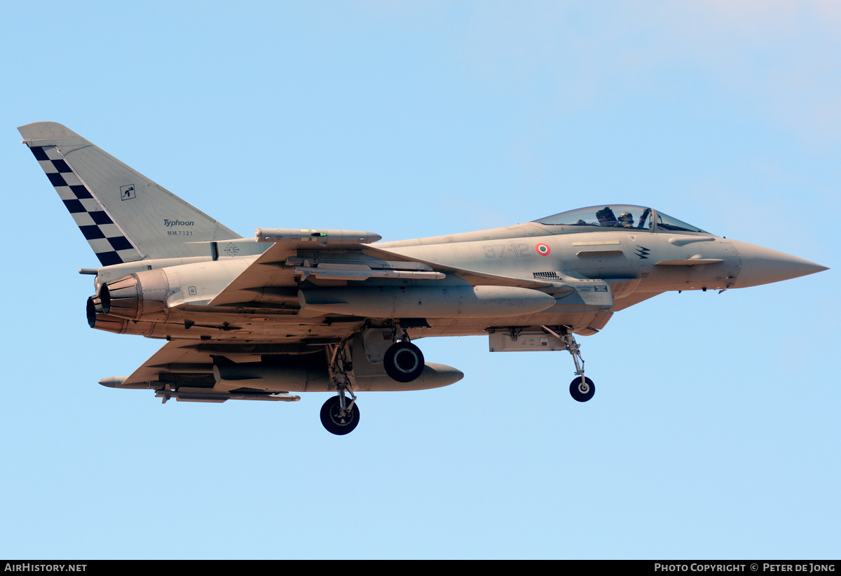 Aircraft Photo of MM7321 | Eurofighter F-2000A Typhoon | Italy - Air Force | AirHistory.net #325567