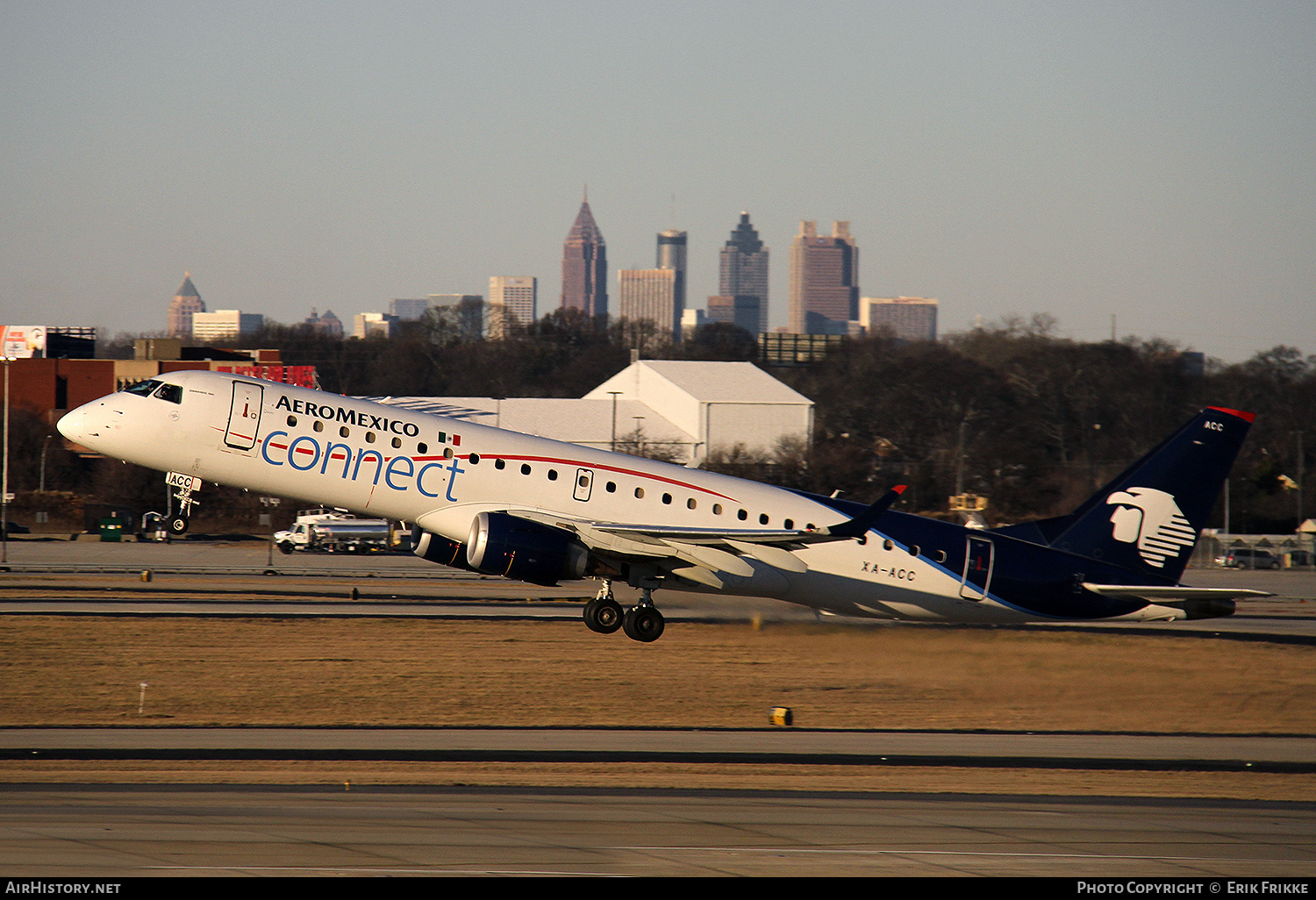 Aircraft Photo of XA-ACC | Embraer 190AR (ERJ-190-100IGW) | AeroMéxico Connect | AirHistory.net #325571