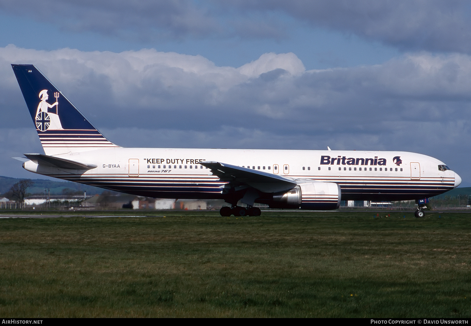 Aircraft Photo of G-BYAA | Boeing 767-204/ER | Britannia Airways | AirHistory.net #325573