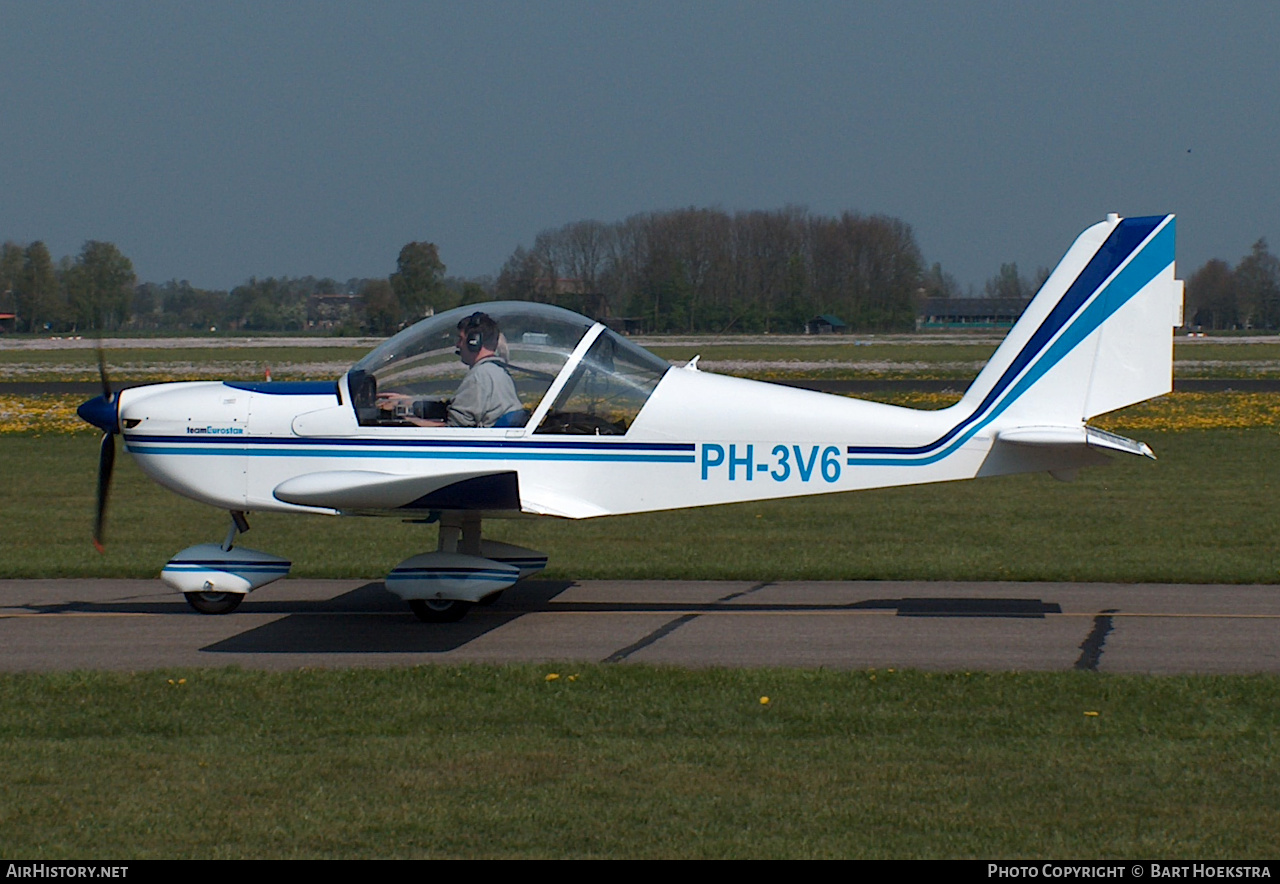 Aircraft Photo of PH-3V6 | Evektor-Aerotechnik EV-97R Eurostar | AirHistory.net #325577