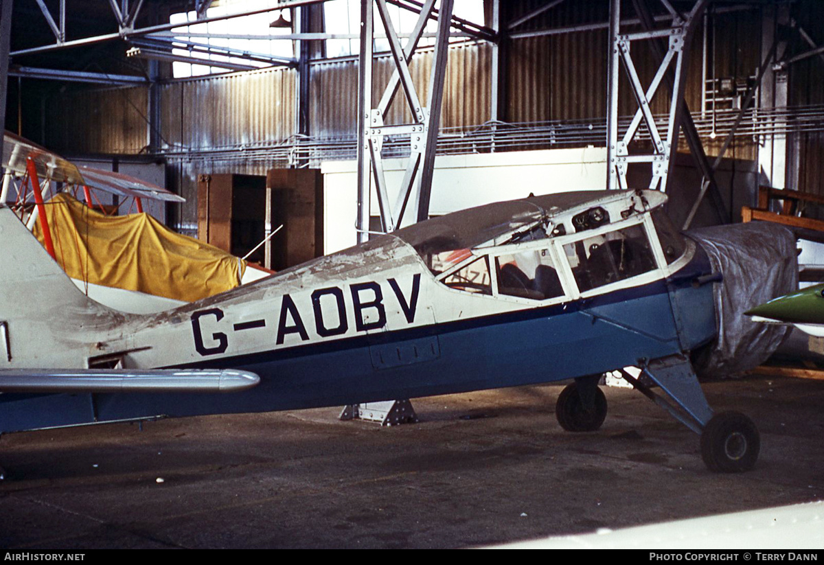 Aircraft Photo of G-AOBV | Auster J-5P Autocar | AirHistory.net #325603