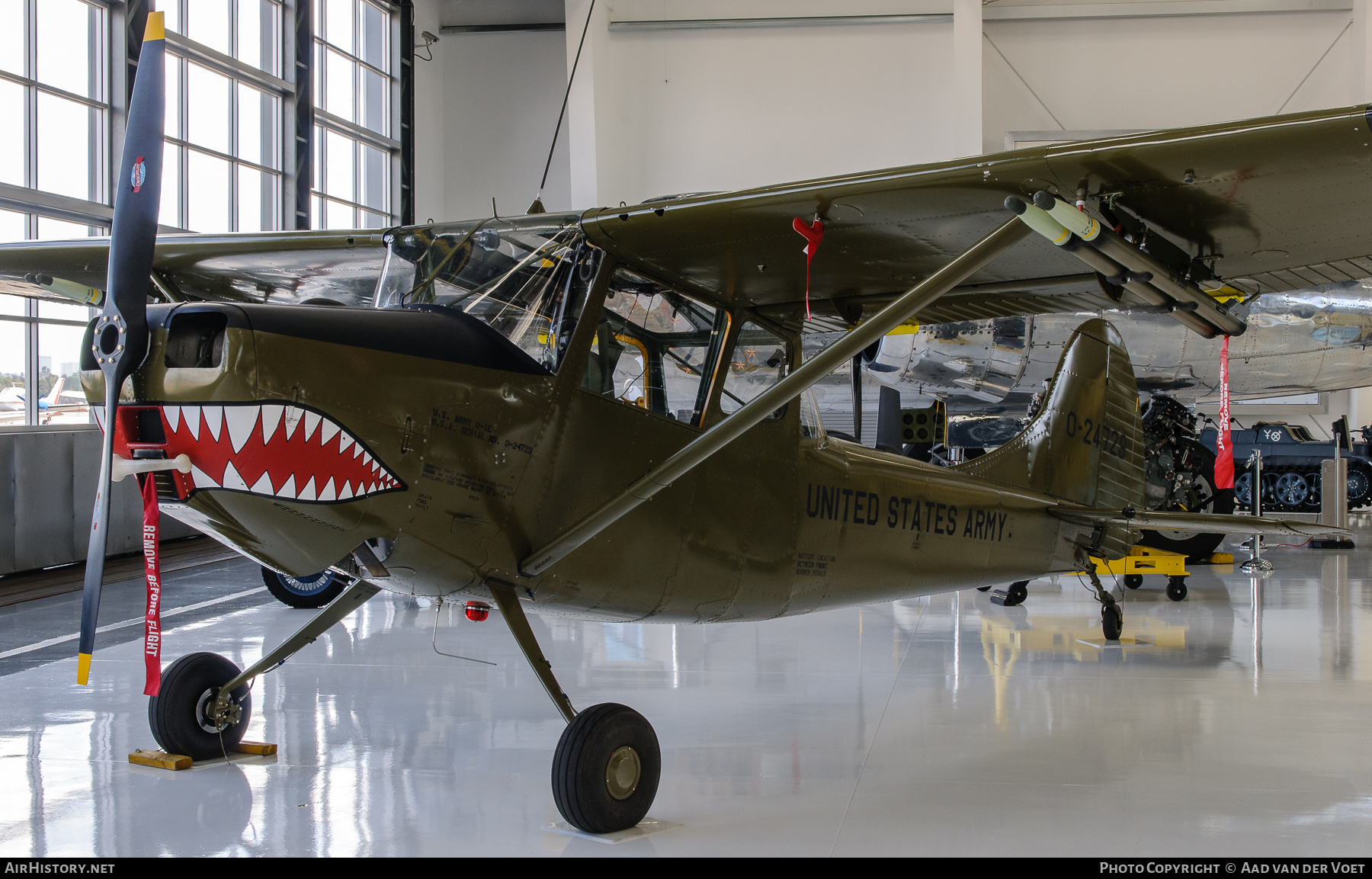 Aircraft Photo of N4583V / 0-24729 | Cessna O-1E Bird Dog (305C/L-19E) | USA - Army | AirHistory.net #325604