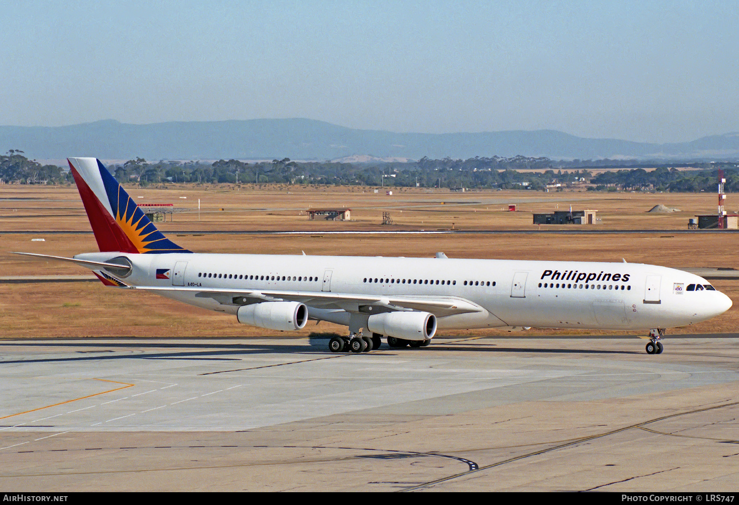 Aircraft Photo of A4O-LA | Airbus A340-312 | Philippine Airlines | AirHistory.net #325608