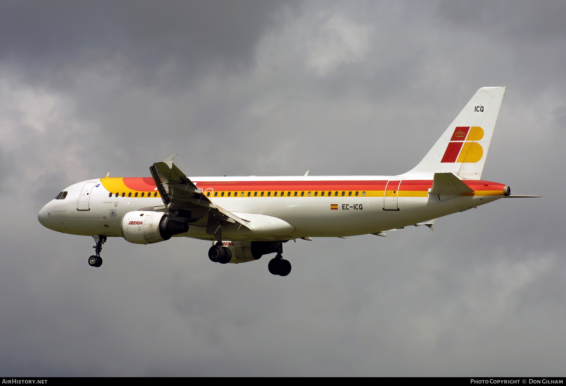 Aircraft Photo of EC-ICQ | Airbus A320-211 | Iberia | AirHistory.net #325612