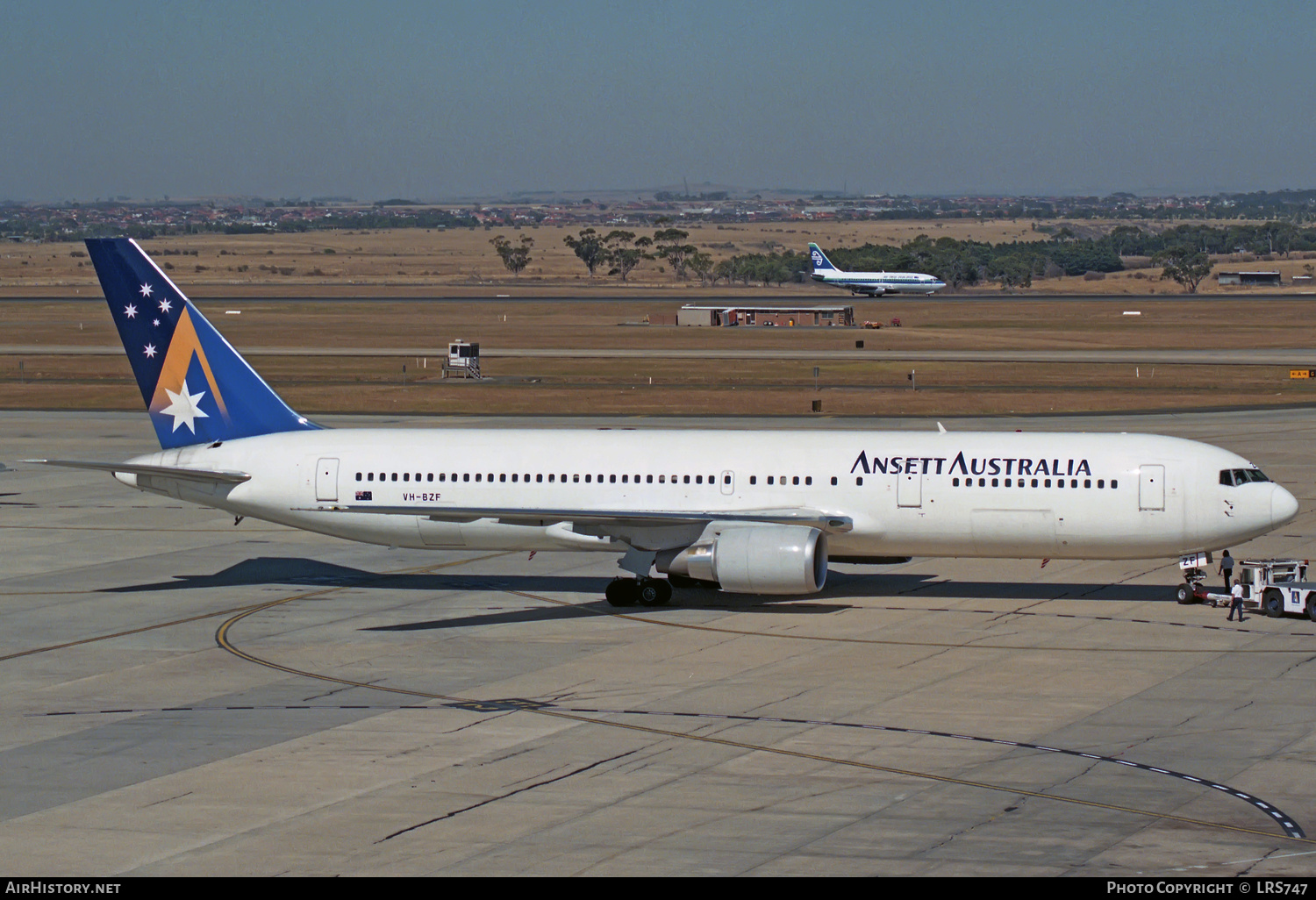 Aircraft Photo of VH-BZF | Boeing 767-324/ER | Ansett Australia | AirHistory.net #325613