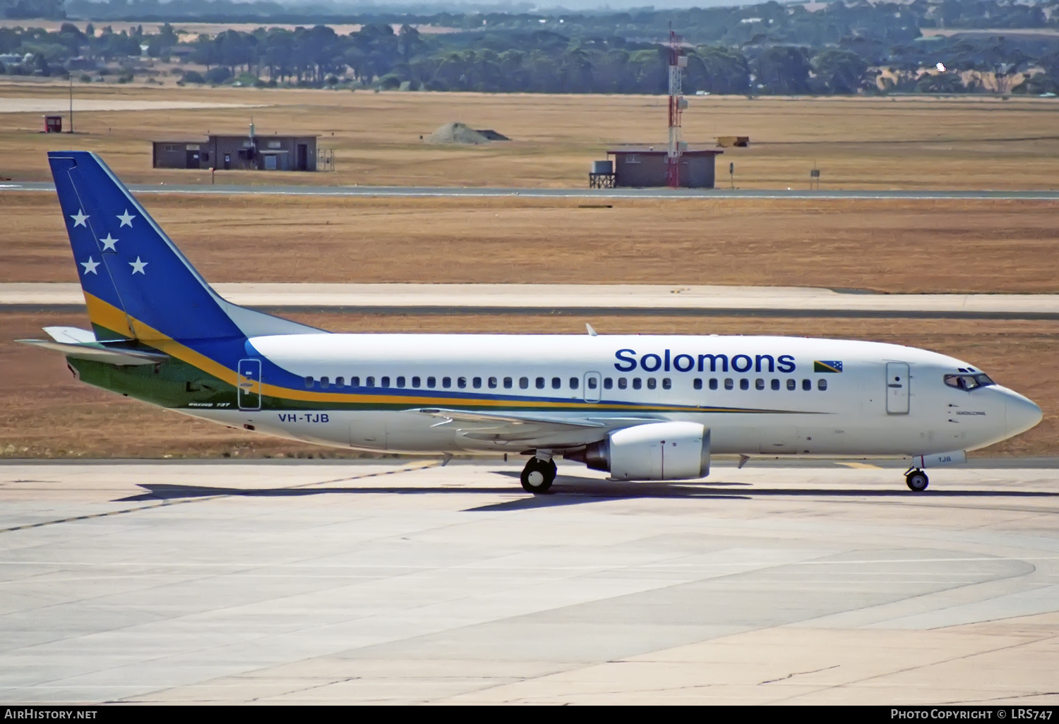 Aircraft Photo of VH-TJB | Boeing 737-376 | Solomons - Solomon Airlines | AirHistory.net #325620