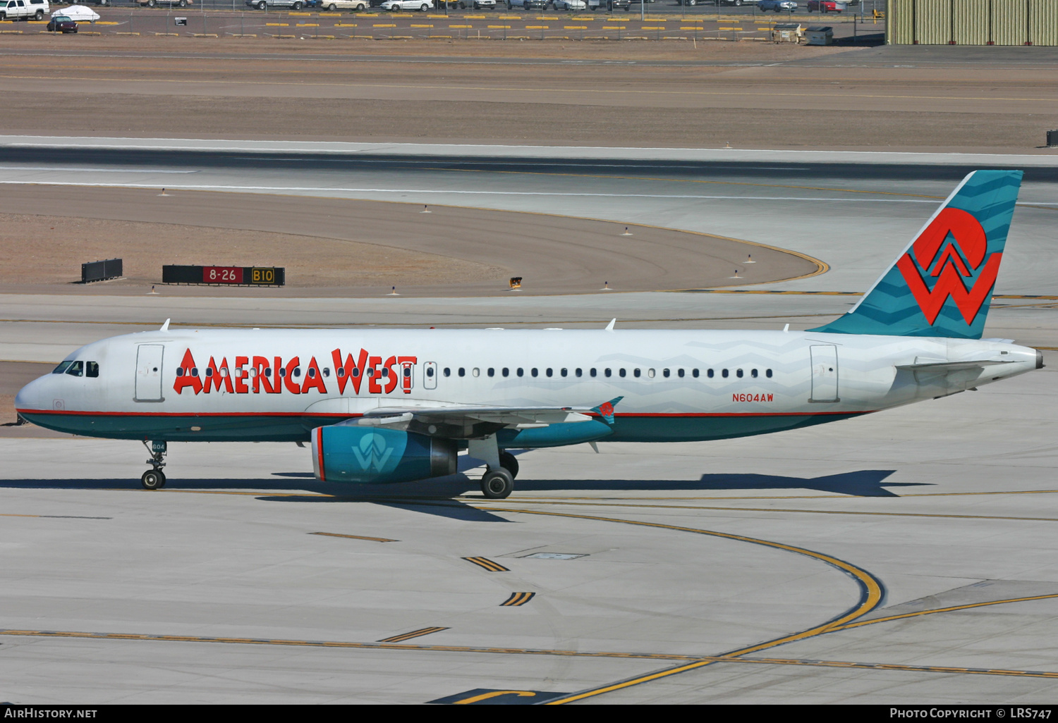 Aircraft Photo of N604AW | Airbus A320-232 | America West Airlines | AirHistory.net #325663