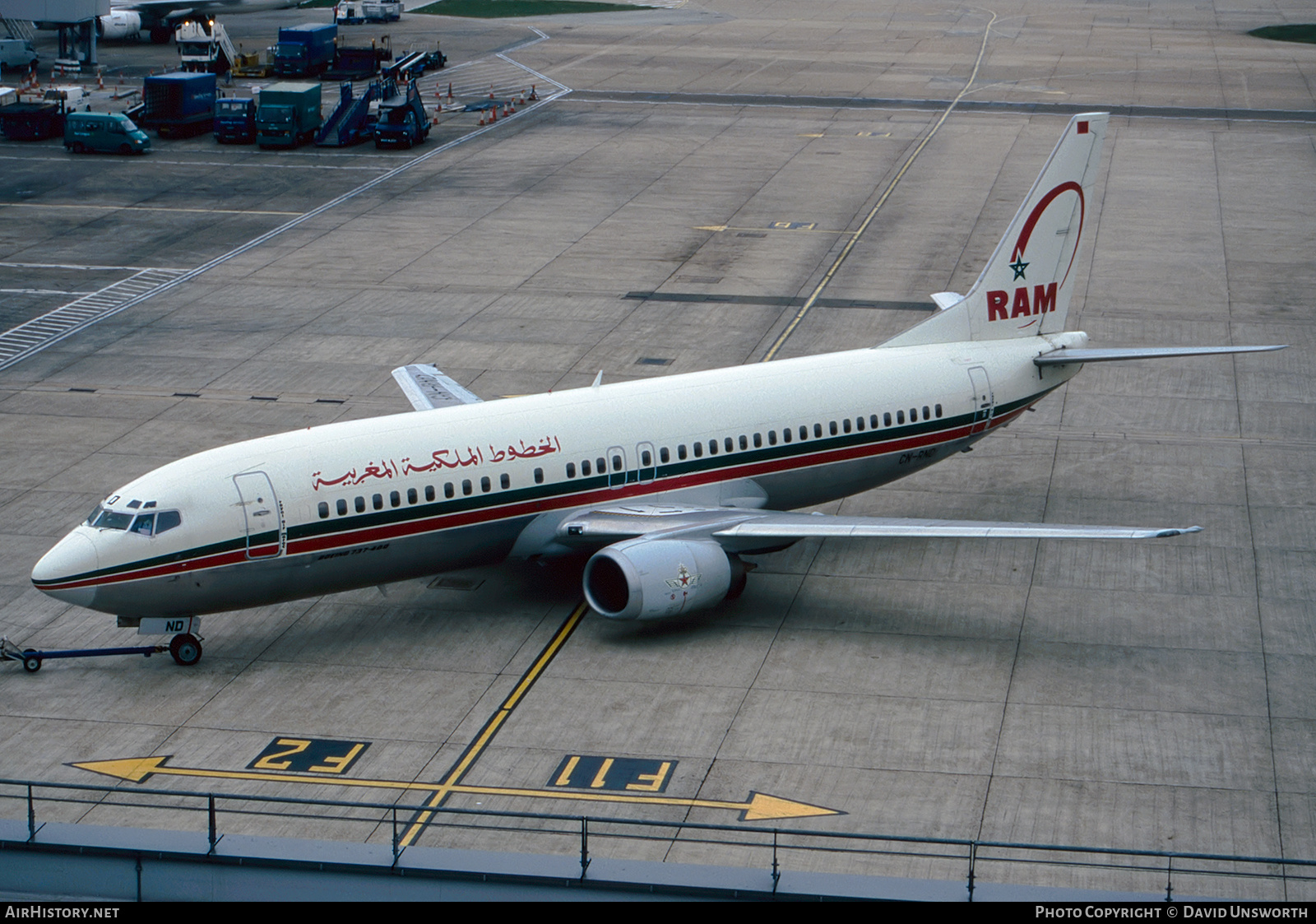 Aircraft Photo of CN-RND | Boeing 737-4B6 | Royal Air Maroc - RAM | AirHistory.net #325684