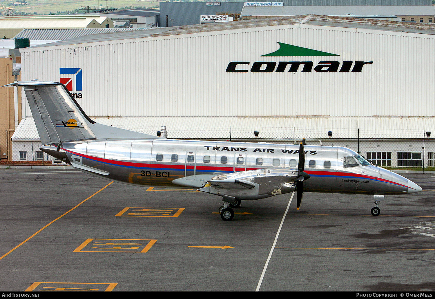 Aircraft Photo of 3D-BCI | Embraer EMB-120(ER) Brasilia | Trans Air Ways | AirHistory.net #325695