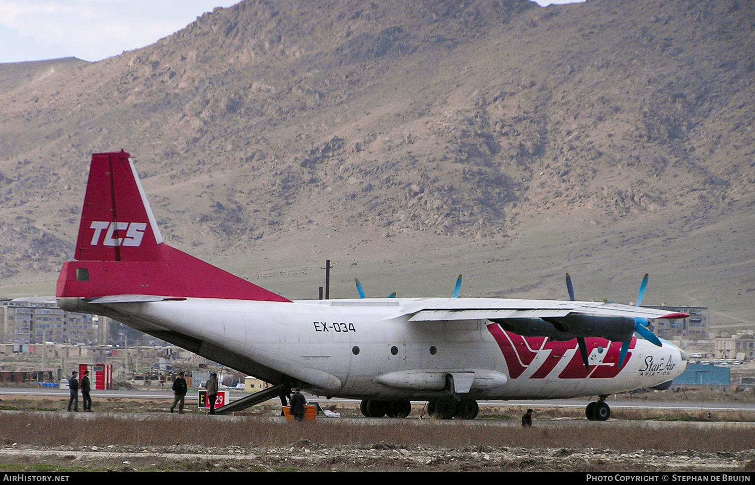 Aircraft Photo of EX-034 | Antonov An-12BP | TCS International Express | AirHistory.net #325696