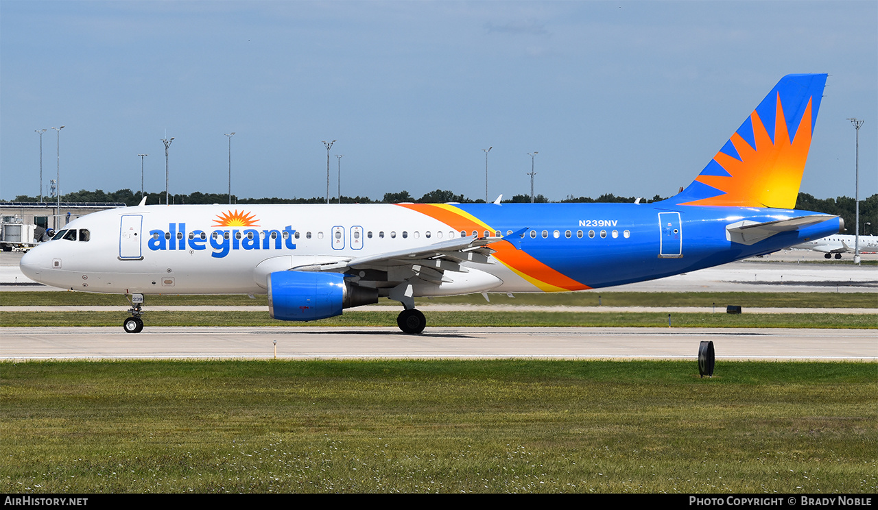 Aircraft Photo of N239NV | Airbus A320-214 | Allegiant Air | AirHistory.net #325702