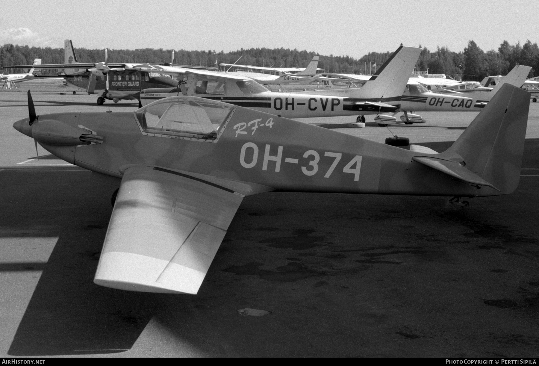 Aircraft Photo of OH-374 | Fournier RF-4D | AirHistory.net #325707