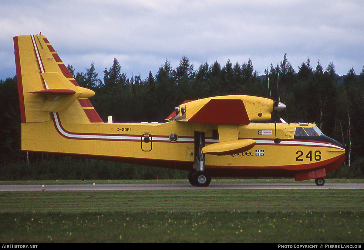 Aircraft Photo of C-GQBI | Canadair CL-415 (CL-215-6B11) | Gouvernement du Québec | AirHistory.net #325711
