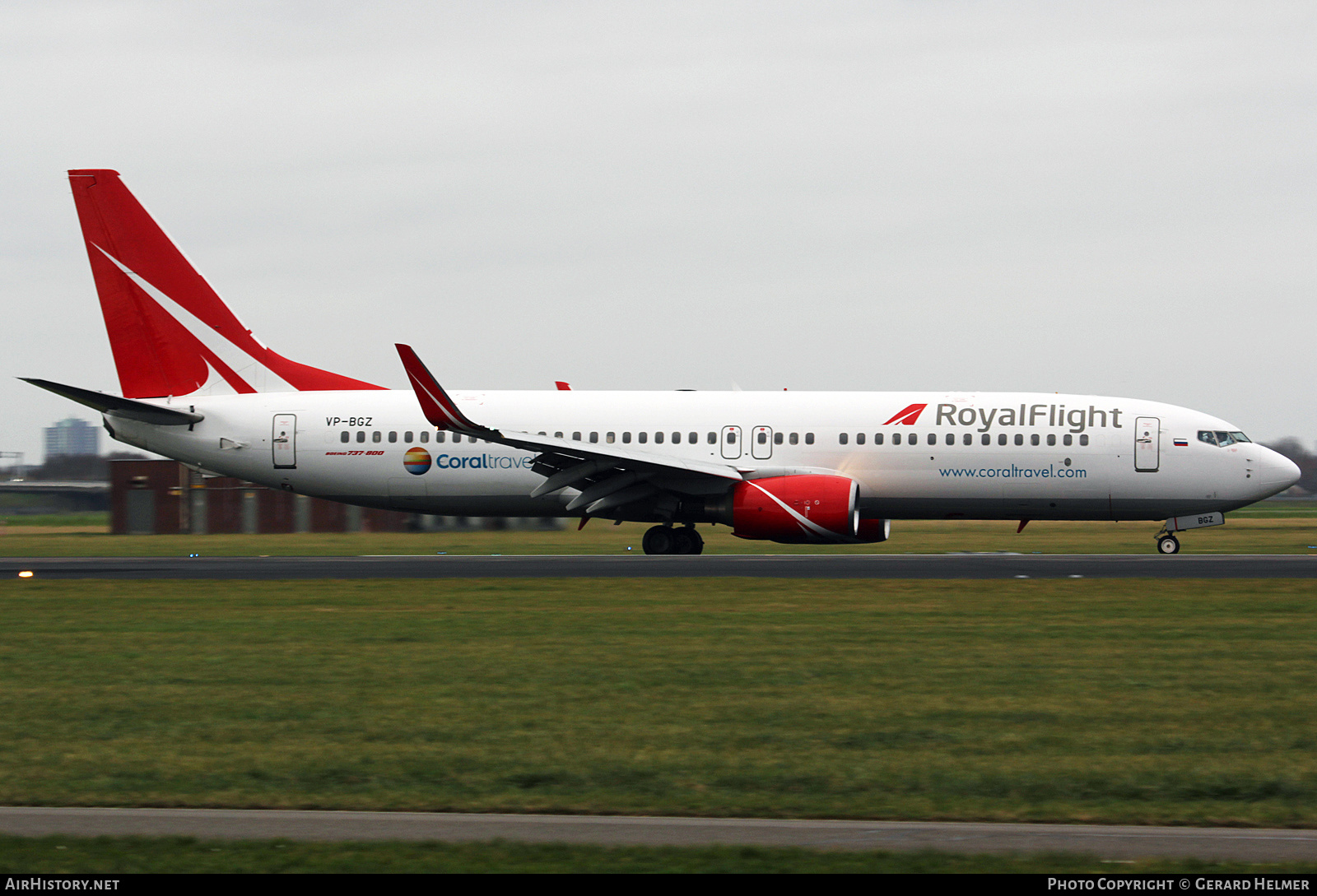 Aircraft Photo of VP-BGZ | Boeing 737-86J | Royal Flight Airlines | AirHistory.net #325736