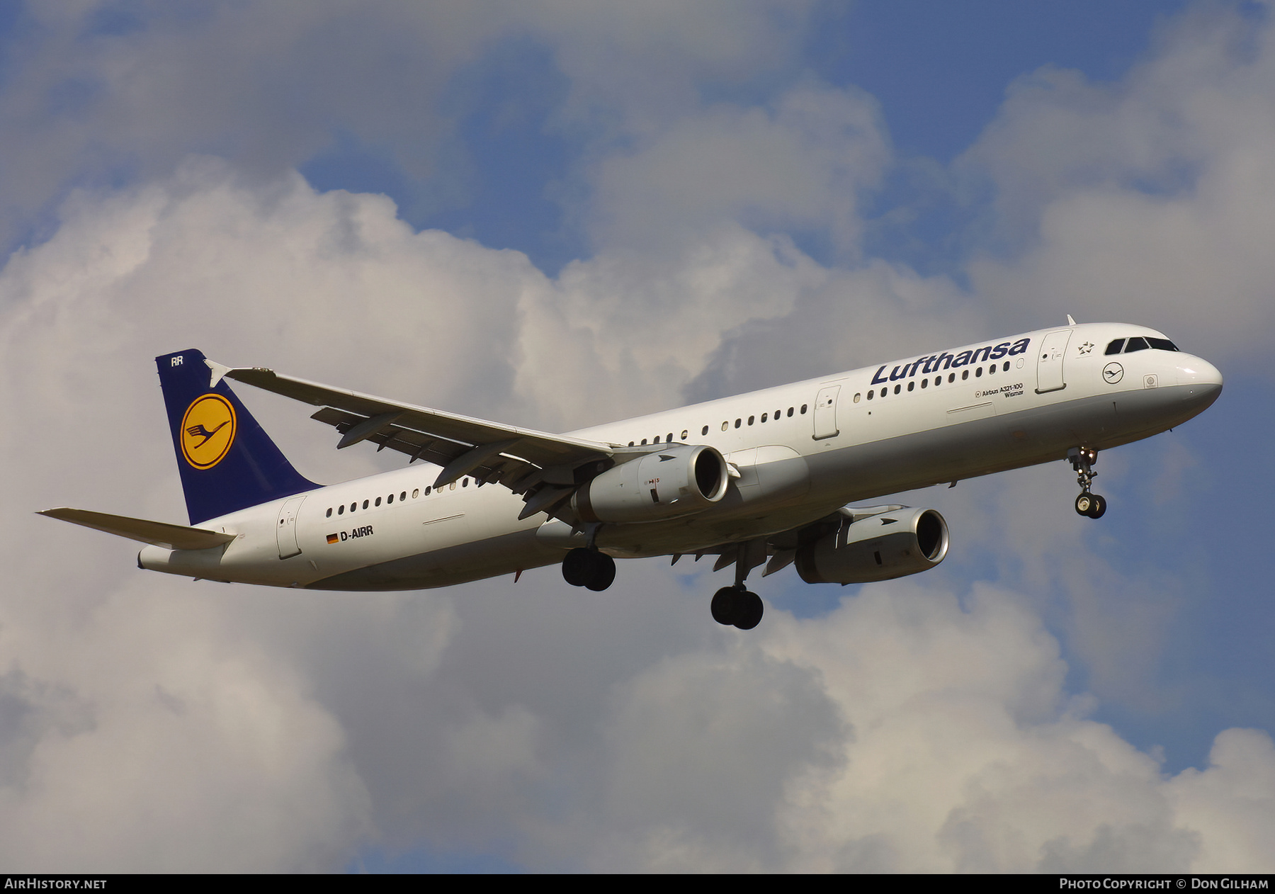 Aircraft Photo of D-AIRR | Airbus A321-131 | Lufthansa | AirHistory.net #325739