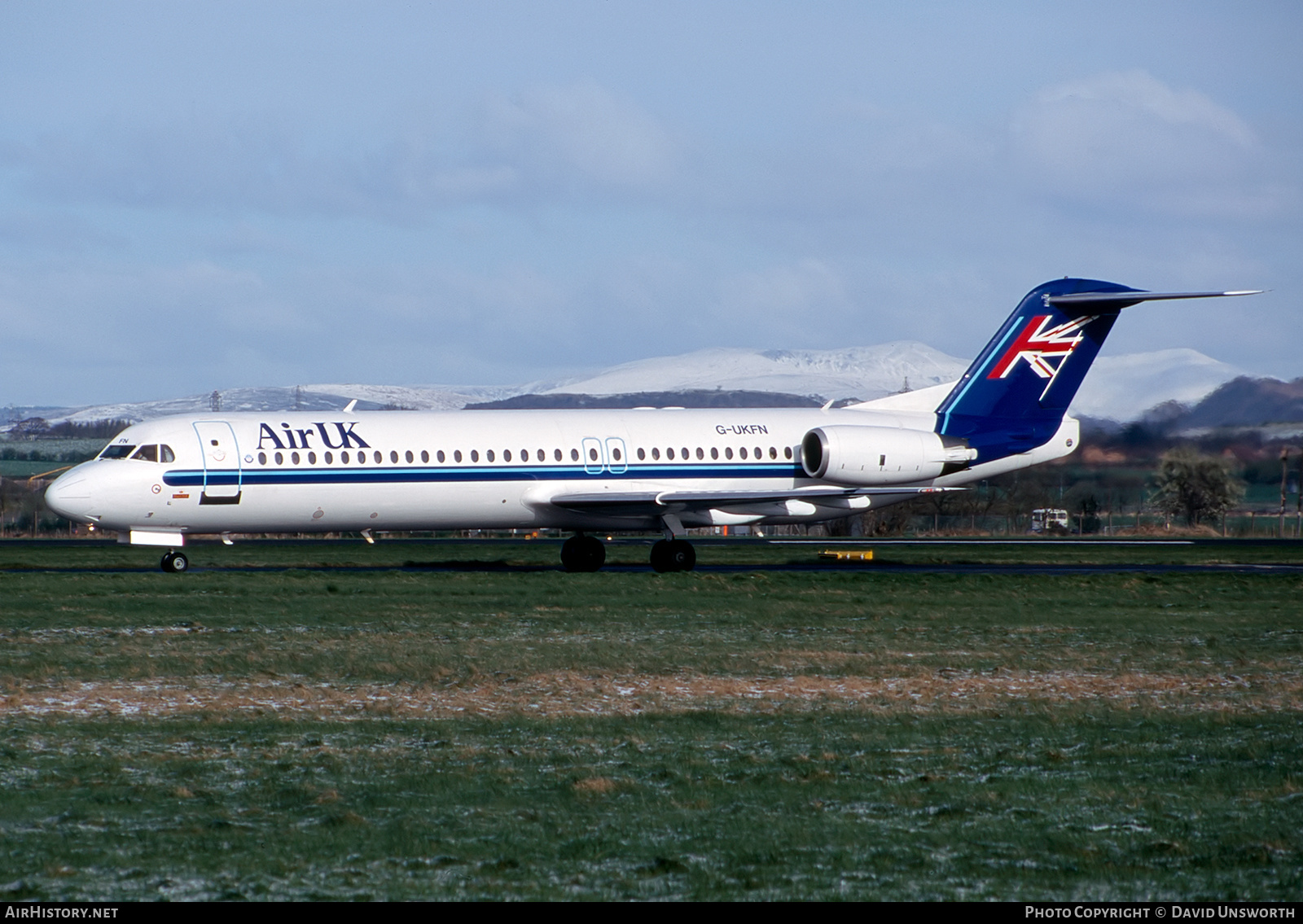 Aircraft Photo of G-UKFN | Fokker 100 (F28-0100) | Air UK | AirHistory.net #325746