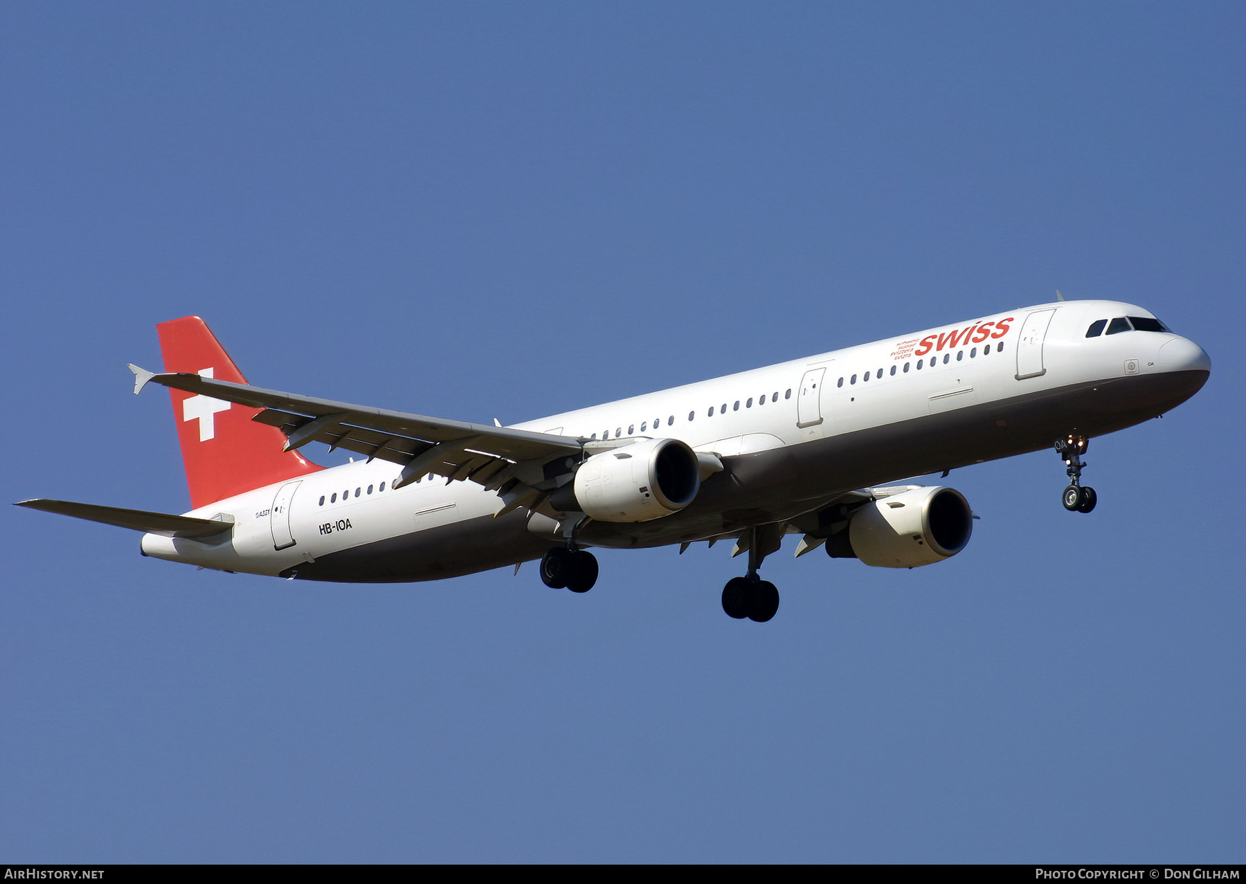 Aircraft Photo of HB-IOA | Airbus A321-111 | Swiss International Air Lines | AirHistory.net #325749