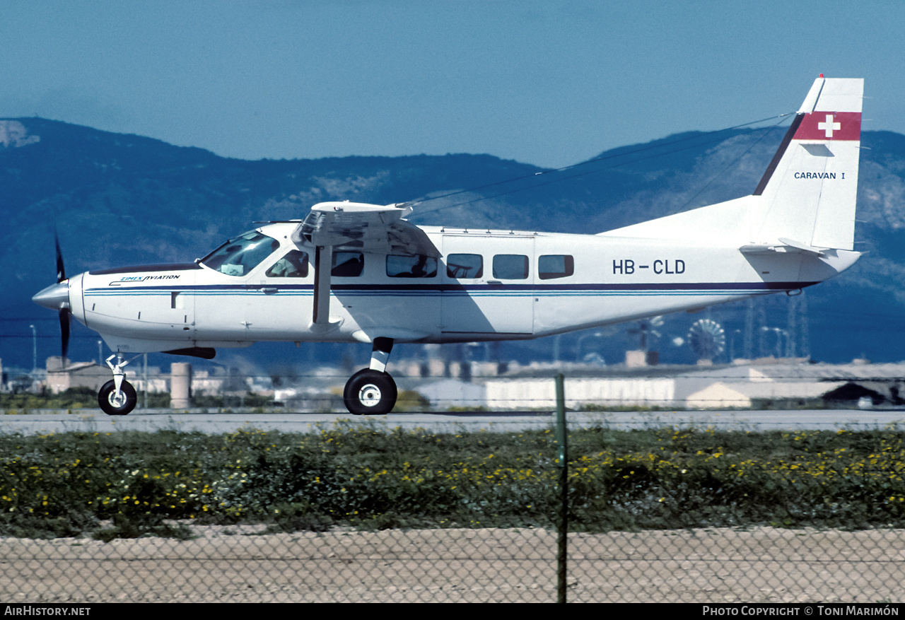 Aircraft Photo of HB-CLD | Cessna 208 Caravan I | Zimex Aviation | AirHistory.net #325756