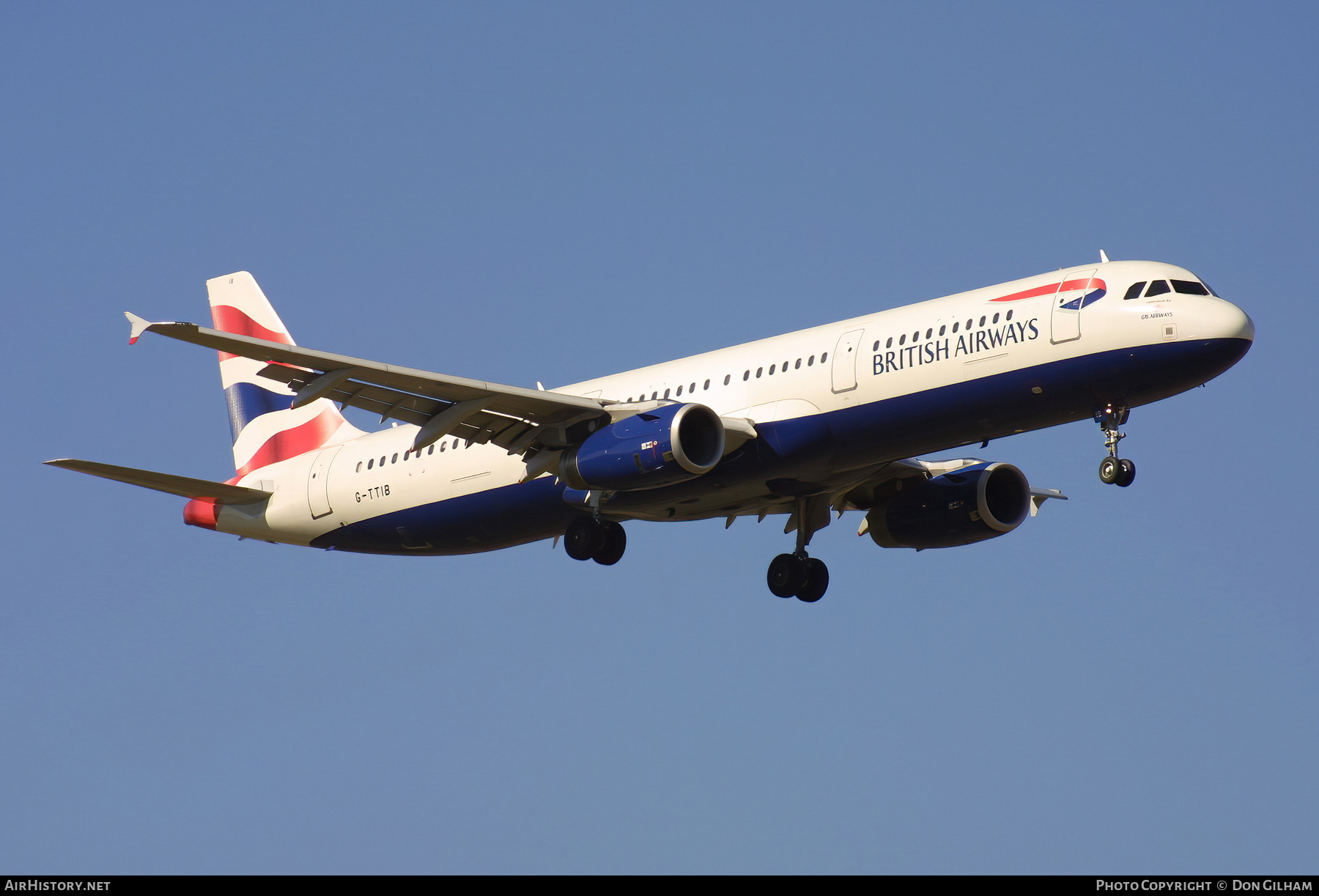 Aircraft Photo of G-TTIB | Airbus A321-231 | British Airways | AirHistory.net #325760