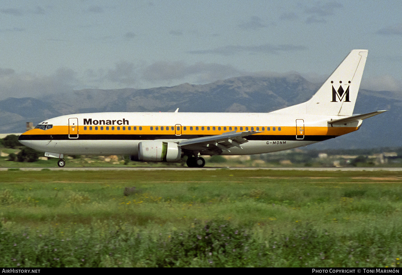 Aircraft Photo of G-MONM | Boeing 737-3Y0 | Monarch Airlines | AirHistory.net #325772