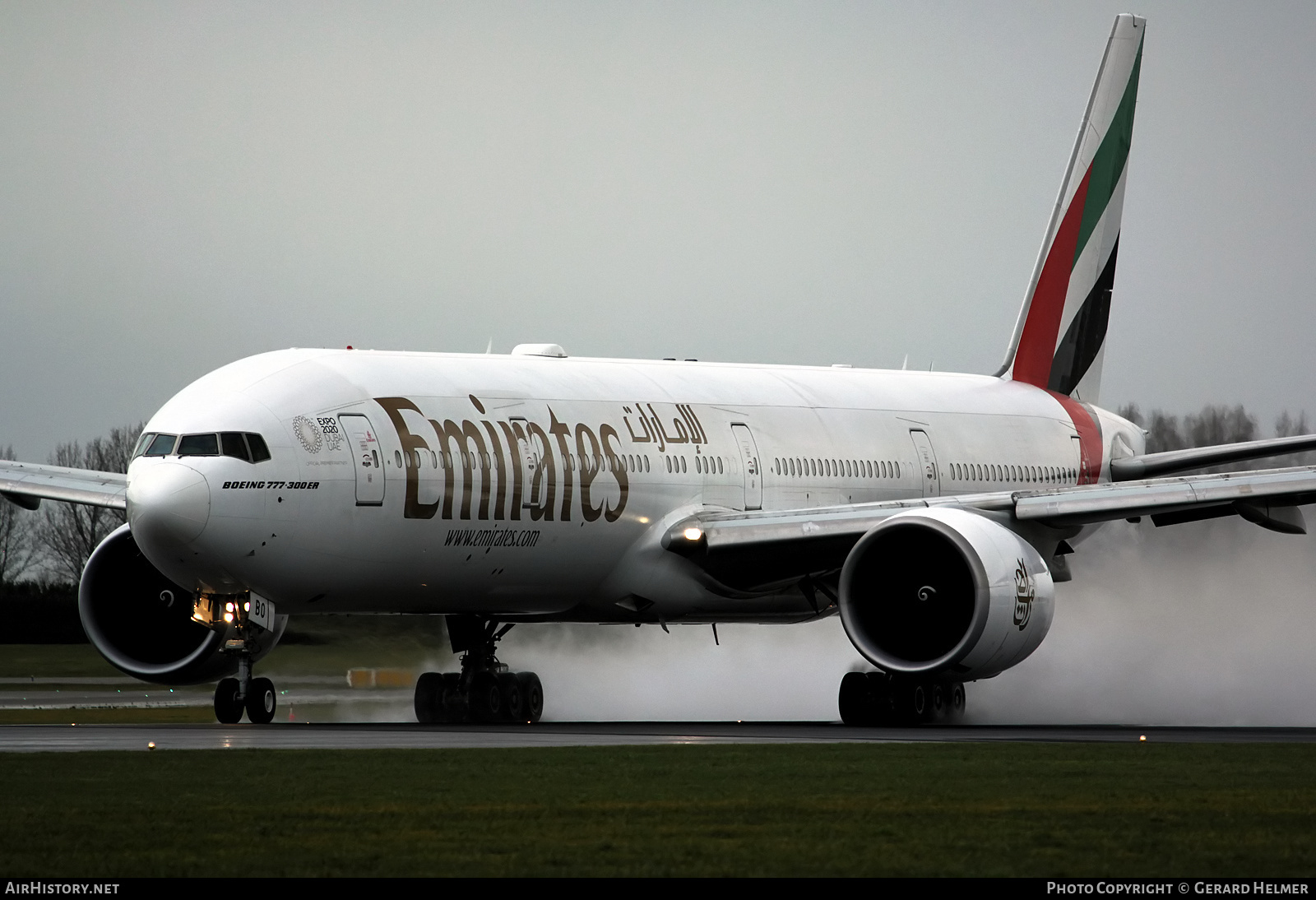 Aircraft Photo of A6-EBO | Boeing 777-36N/ER | Emirates | AirHistory.net #325773