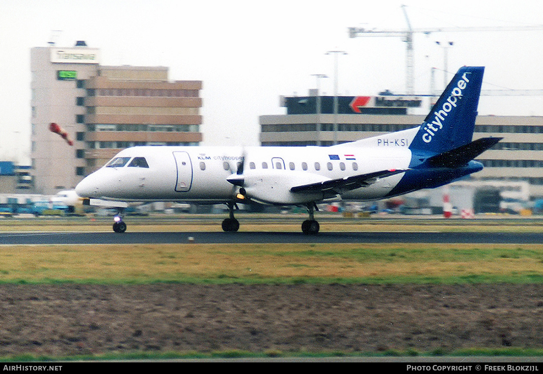 Aircraft Photo of PH-KSI | Saab 340B | KLM Cityhopper | AirHistory.net #325778