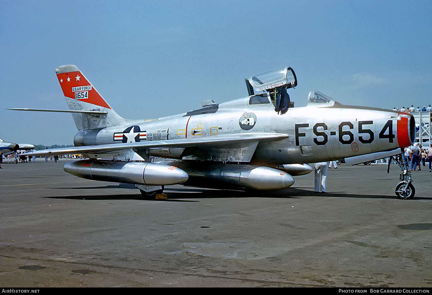 Aircraft Photo of 51-1654 / 11654 | Republic F-84F Thunderstreak | USA - Air Force | AirHistory.net #325790