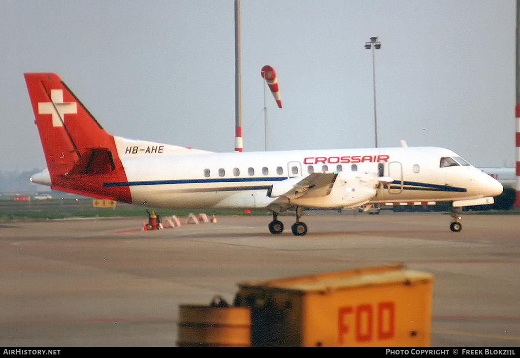 Aircraft Photo of HB-AHE | Saab-Fairchild SF-340A | Crossair | AirHistory.net #325795