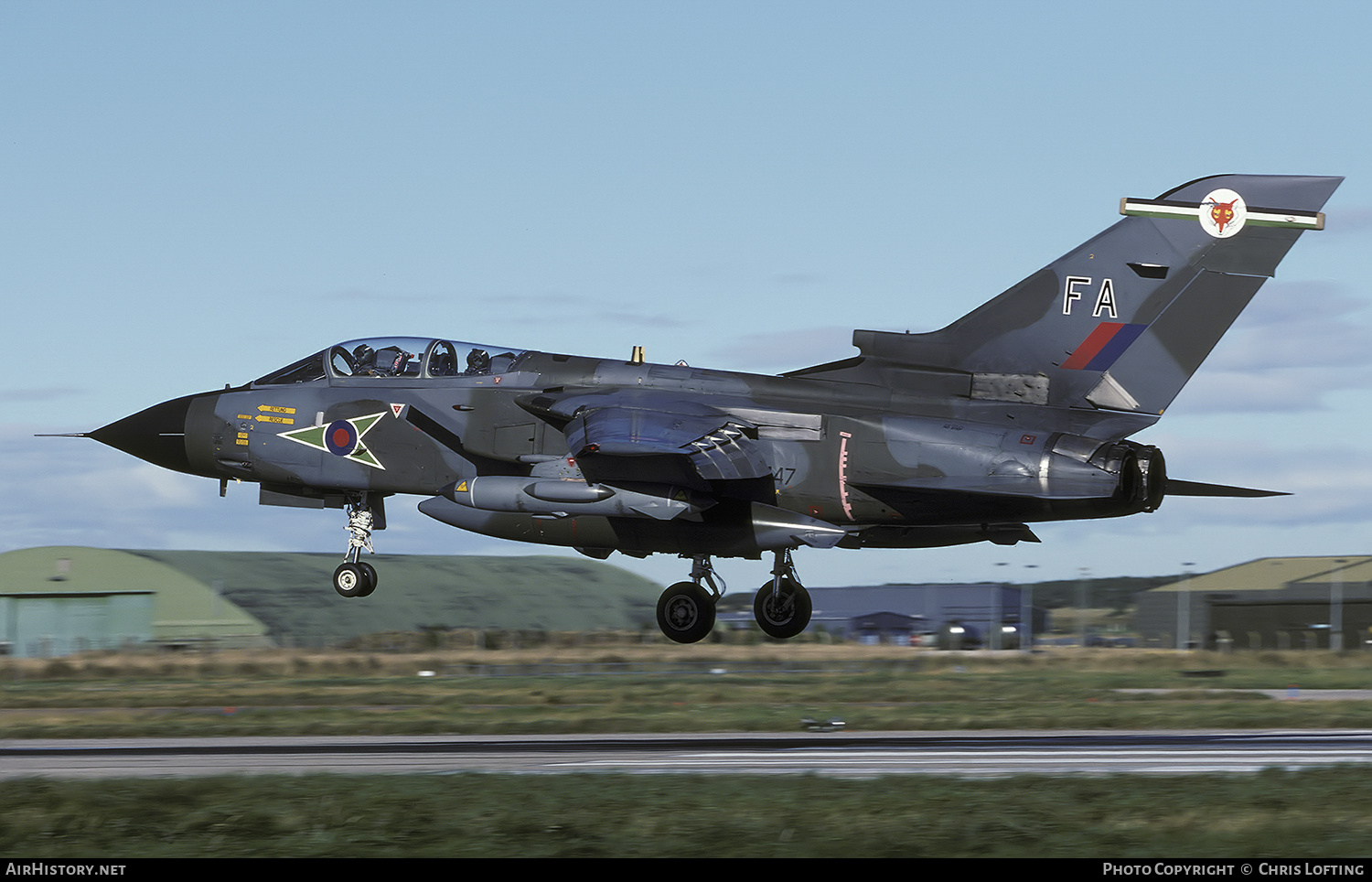 Aircraft Photo of ZA447 | Panavia Tornado GR1B | UK - Air Force | AirHistory.net #325799