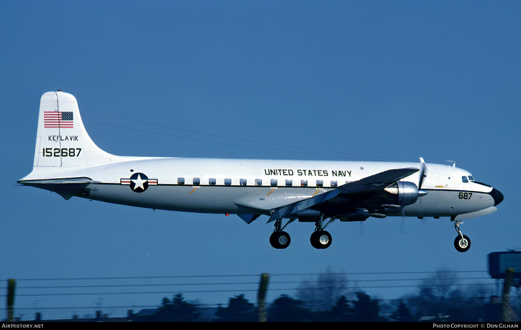 Aircraft Photo of 152687 | Douglas C-118A Liftmaster (DC-6A) | USA - Navy | AirHistory.net #325826