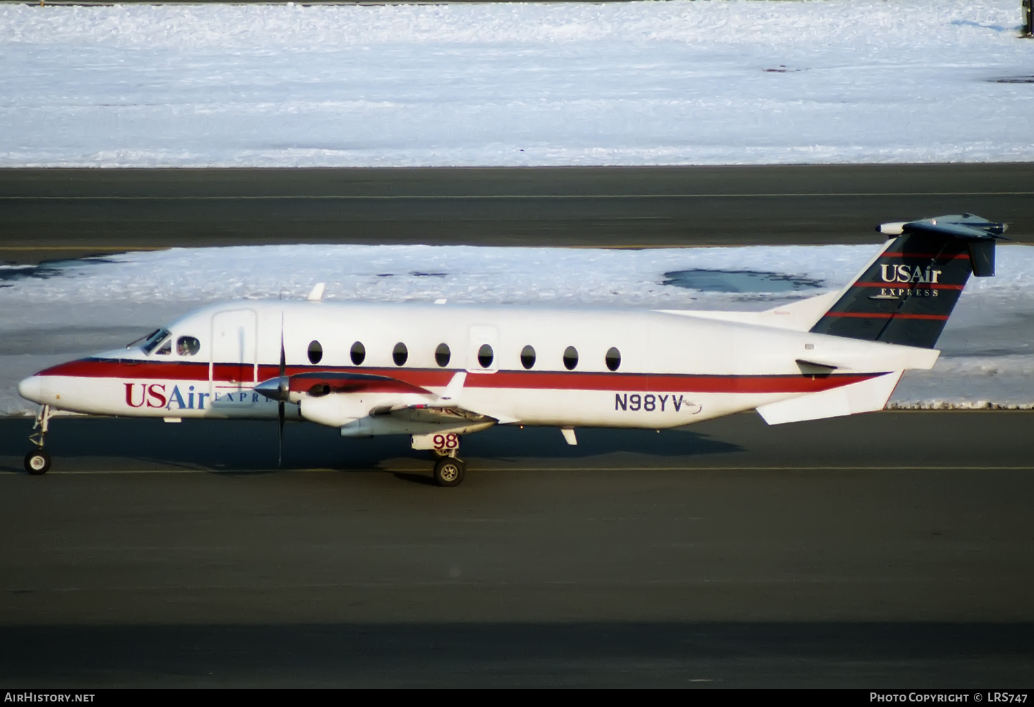 Aircraft Photo of N98YV | Beech 1900D | USAir Express | AirHistory.net #325838