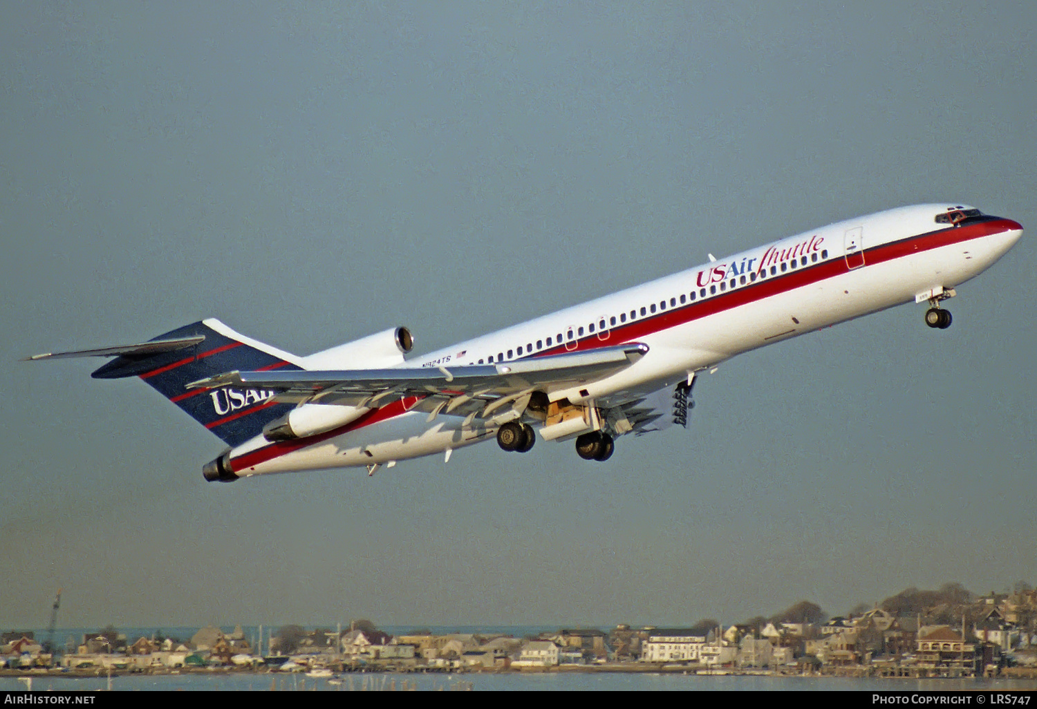 Aircraft Photo of N924TS | Boeing 727-227/Adv | USAir Shuttle | AirHistory.net #325840