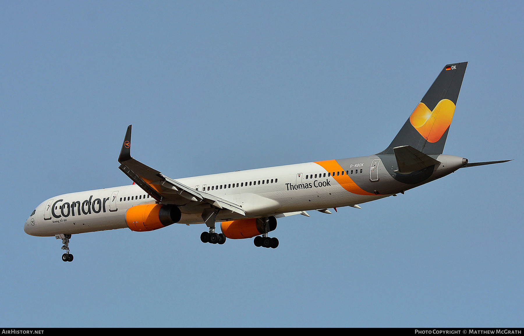 Aircraft Photo of D-ABOK | Boeing 757-330 | Condor Flugdienst | AirHistory.net #325865