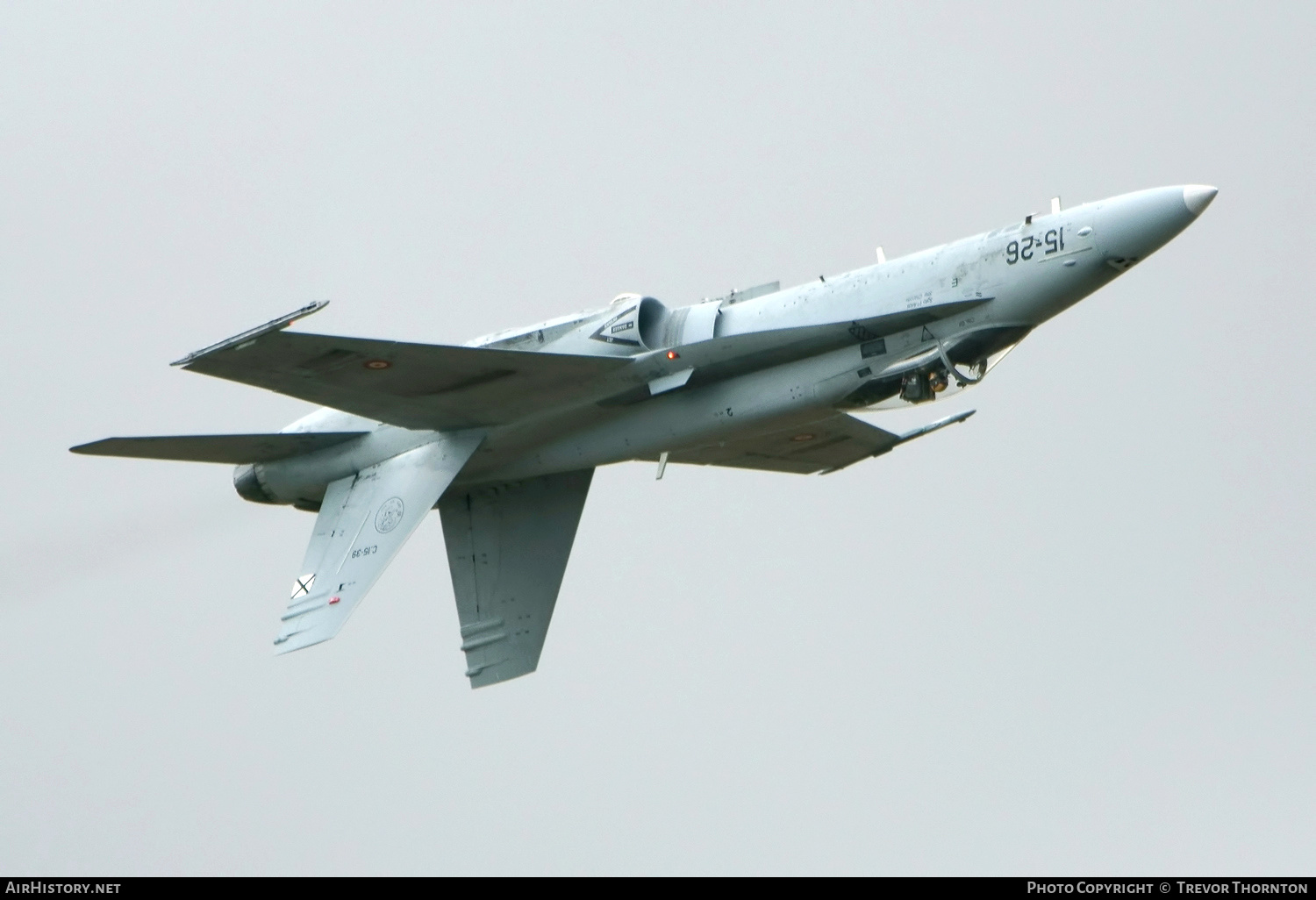 Aircraft Photo of C15-39 | McDonnell Douglas EF-18A Hornet | Spain - Air Force | AirHistory.net #325874